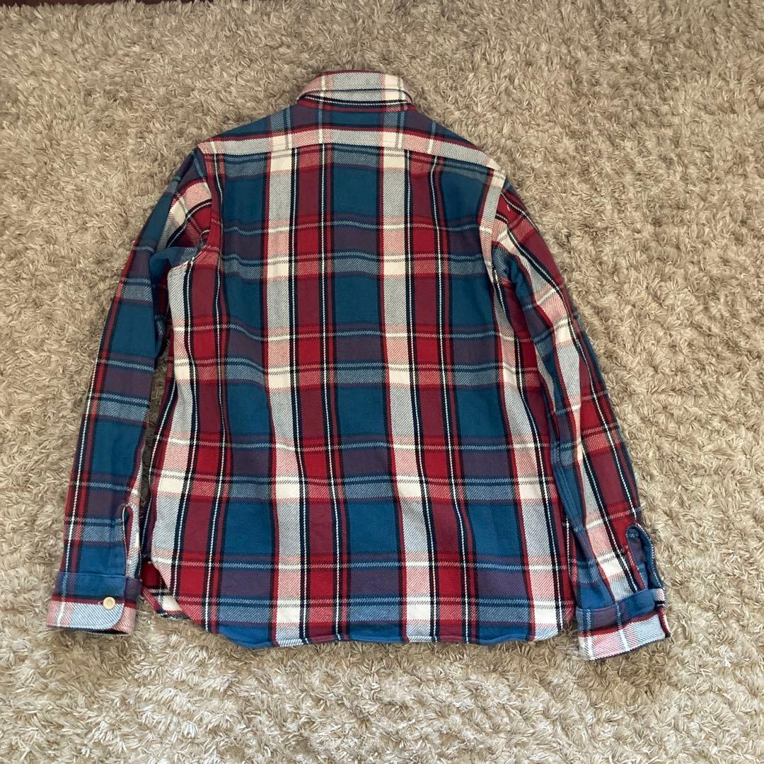 C*2様 ウエアハウス　トリコロール　ネルシャツ　Lサイズ 美品