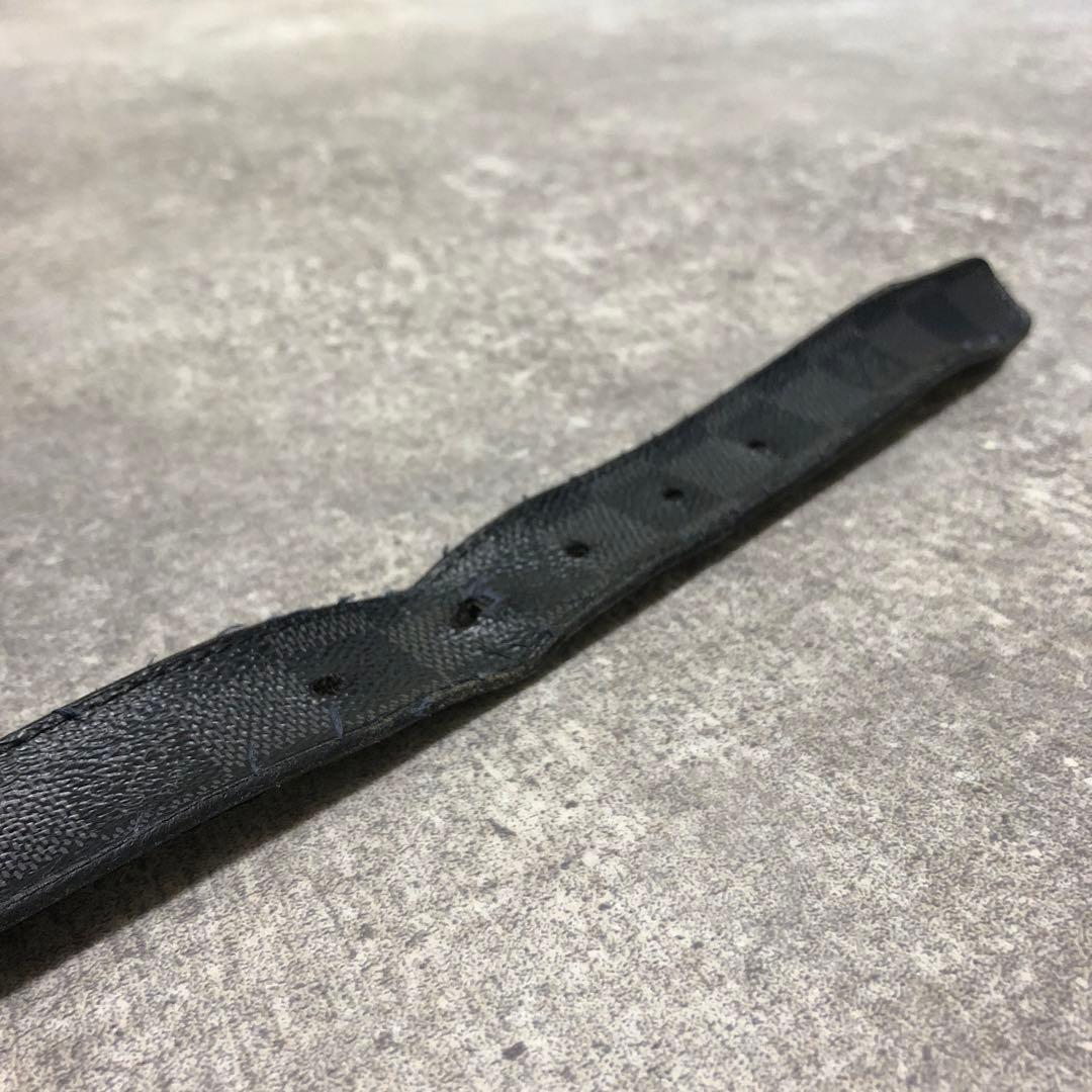 フォロー割■LOUISVUITTON ベルト ダミエグラフィット M6057