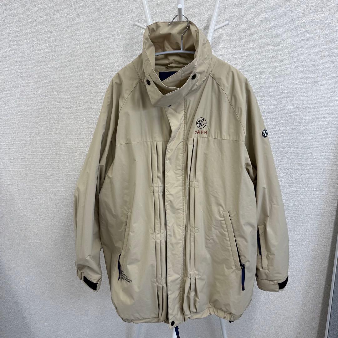 GAFH スノボ　2way ウェア　ジャケット　ベージュ　美品　スキー　uss2