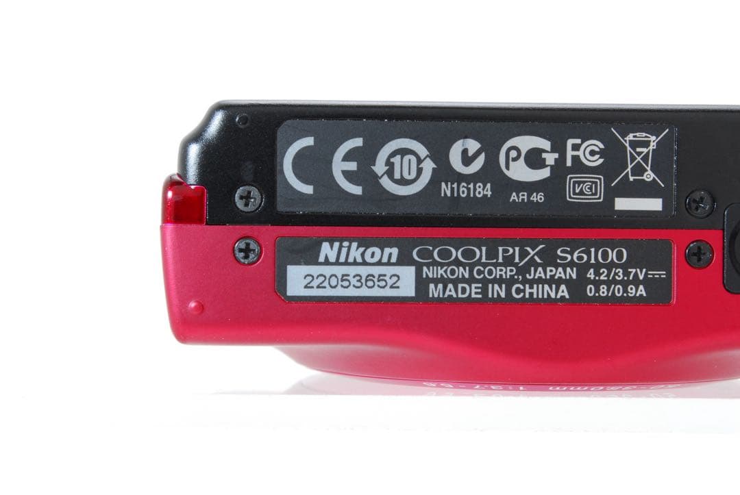 ✨極美品✨ニコン COOLPIX S6100❤大型タッチ液晶で簡単操作！