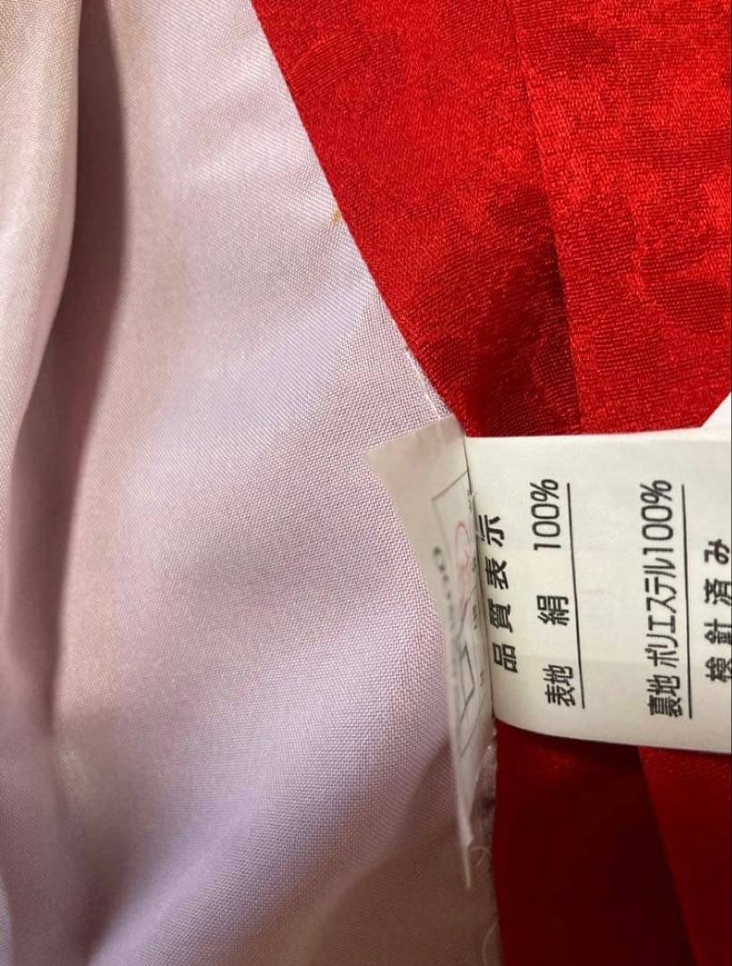 定価10万円以上高級絞り刺繍七五三着物　3歳被布長襦袢草履鞄髪飾りフルセット