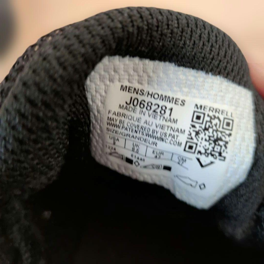 新品 MERRELL メレル モーフライト スニーカー ランニングシューズ 黒