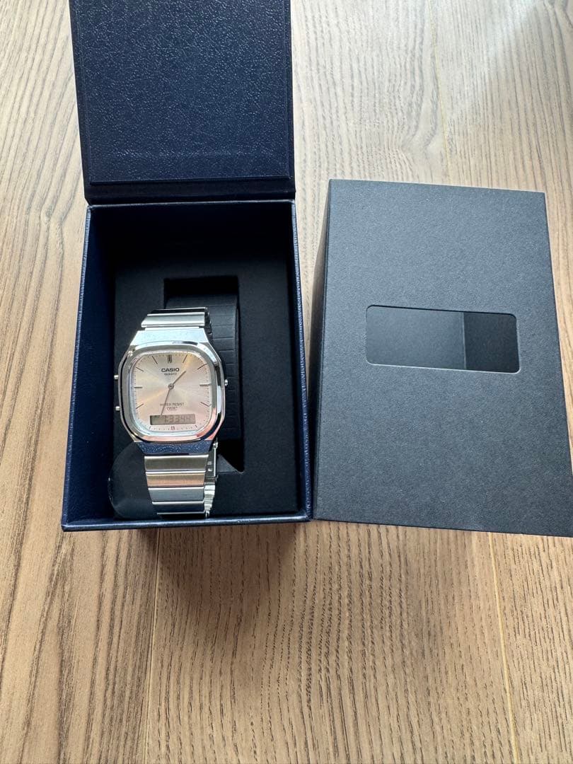 【極美品/保証書付】カシオAQ-240E-7AJF 25年10月購入 付属品完備