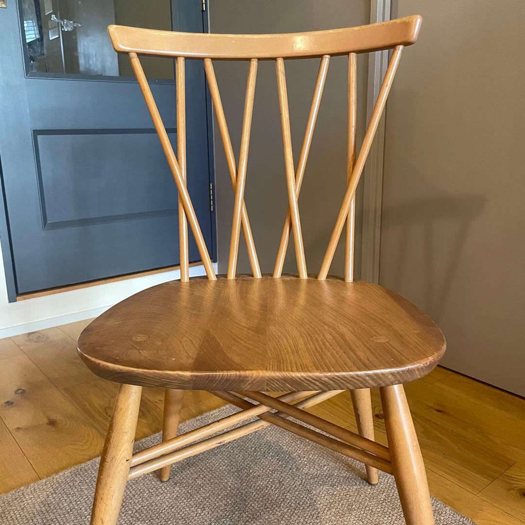 4444v42e　アーコール　クロスバックチェア　刻印ラベルあり