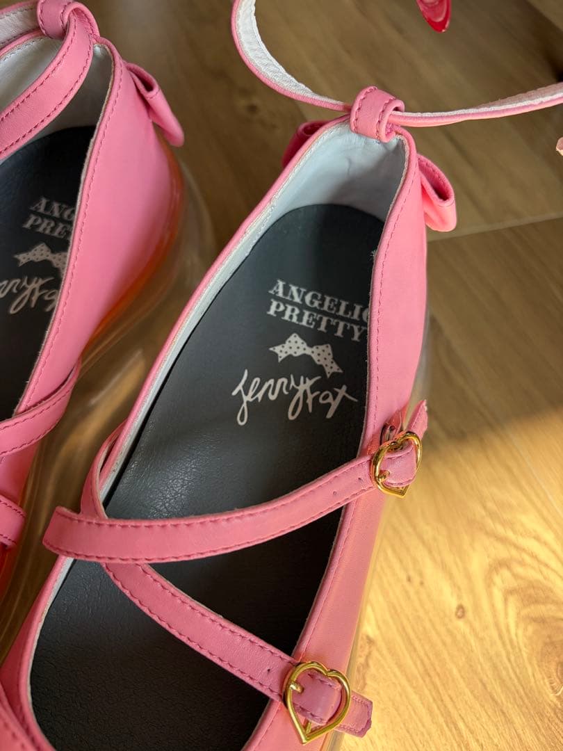 JennyFax✖️Angelic Pretty リボンシューズ　38サイズ