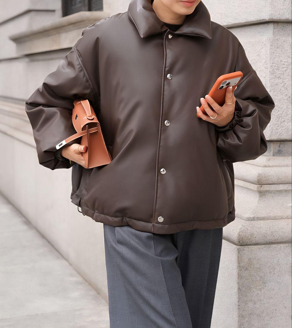 今季　新品特価　[CALUX/キャラクス] SHORT COACH JACKET