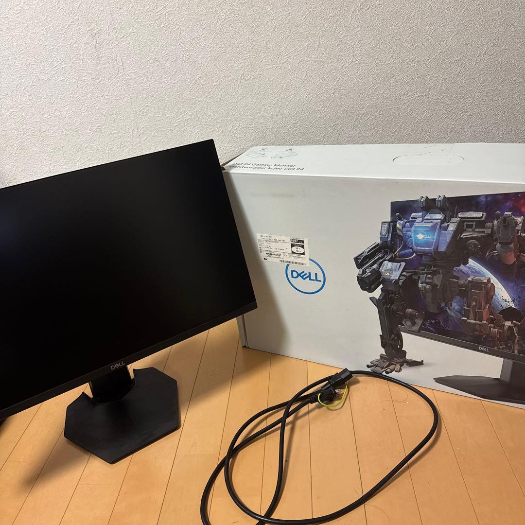 Dell モニター 本体 144Hz電源ケーブル付き