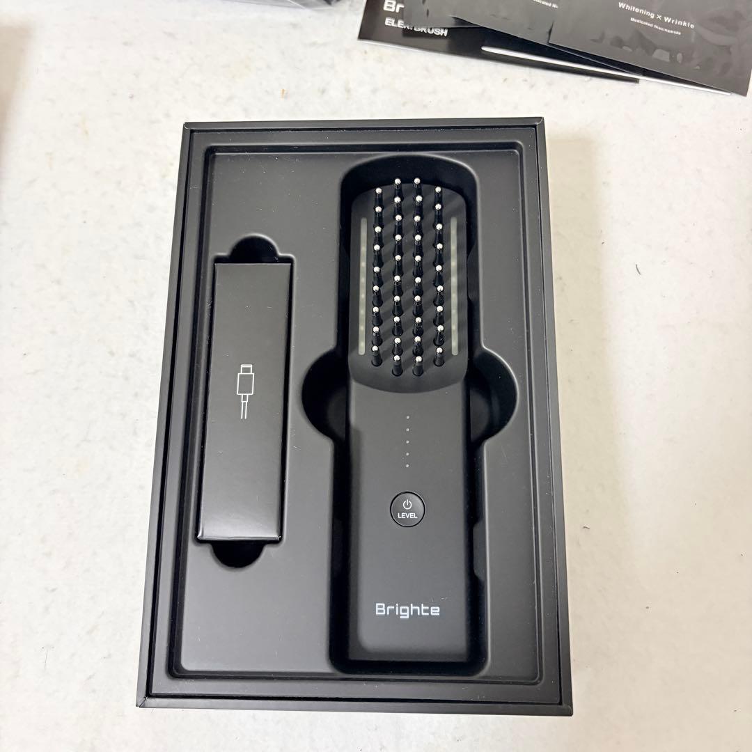 brighte ELEKIBRUSH ブライト エレキブラシ 美顔器 極美品