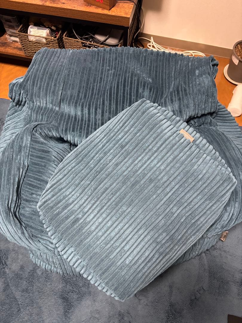 loungepug ビーズクッション ティール