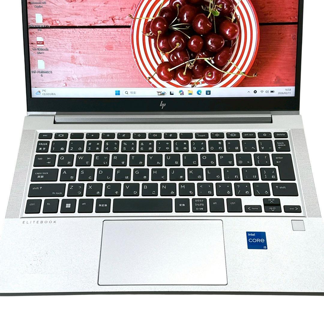 HP EliteBook i5 16G SSD256G ノートパソコン 805