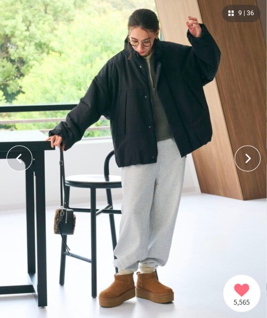 【WEB限定】ナイロン パデッド モンスターブルゾン ビューティーアンドユース