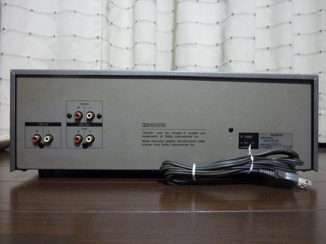 SONY ソニー カセットデッキ TC-K5修理済 全機能動作 ほぼ美品