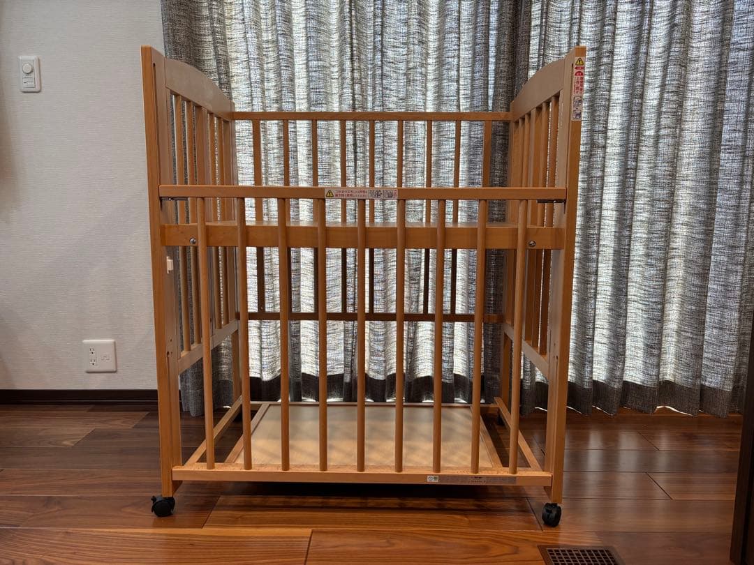 スリーピー　日本製 ベビーベッド 「ミニ ワンタッチハイベッド プチ」