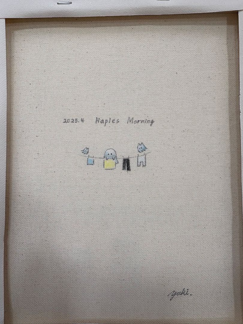 naples morning アクリル画