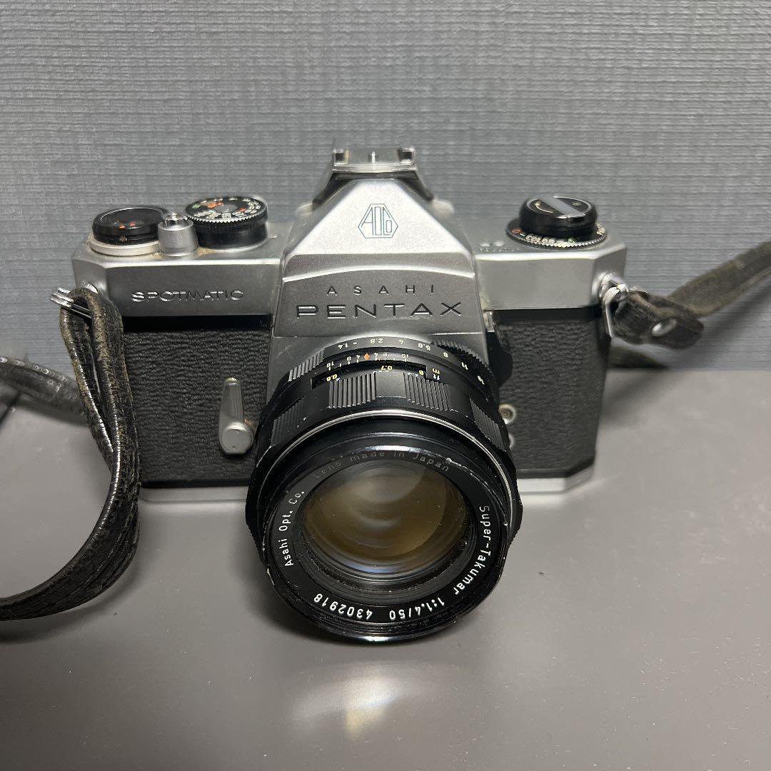 ASAHI PENTAX SPOTMATIC F1.4 50mm レンズ付き