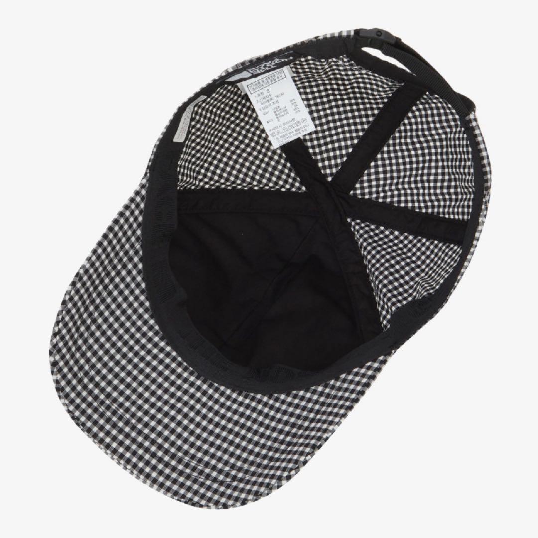 ラスト1点★正規品★新品M★ノースフェイス ギンガムチェックキャップ 帽子 韓国