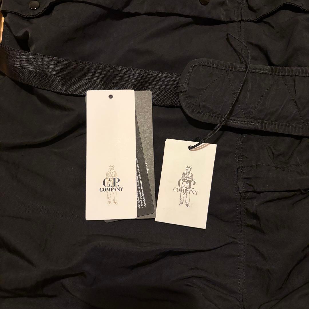 CP COMPANY ブラック トートバッグ