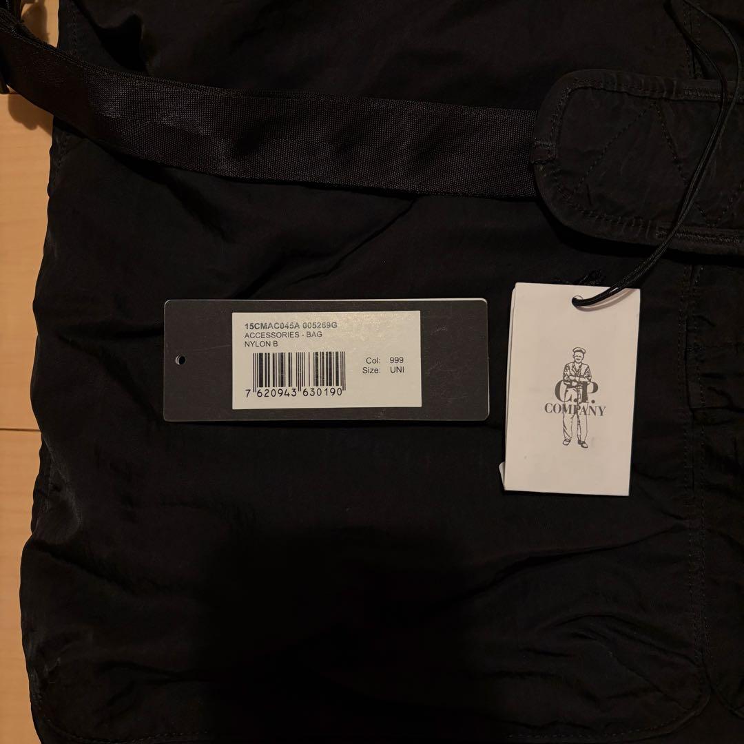 CP COMPANY ブラック トートバッグ