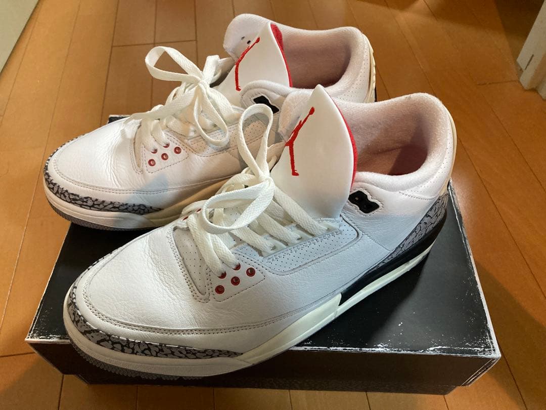 エアジョーダン3レトロREIMAGINED 28センチ美品