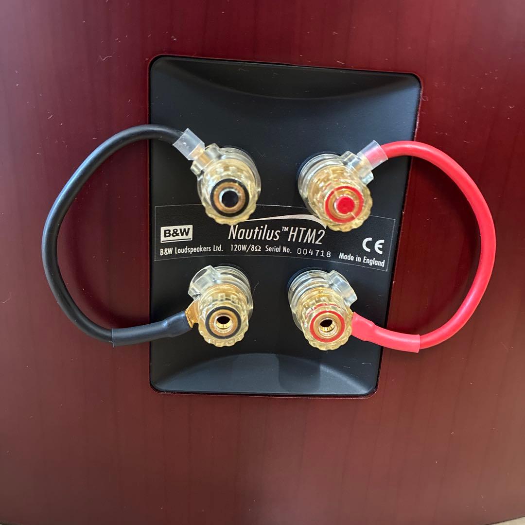 動作良好B&W/Bowers＆Wilkinsスピーカーnautilus HTM2