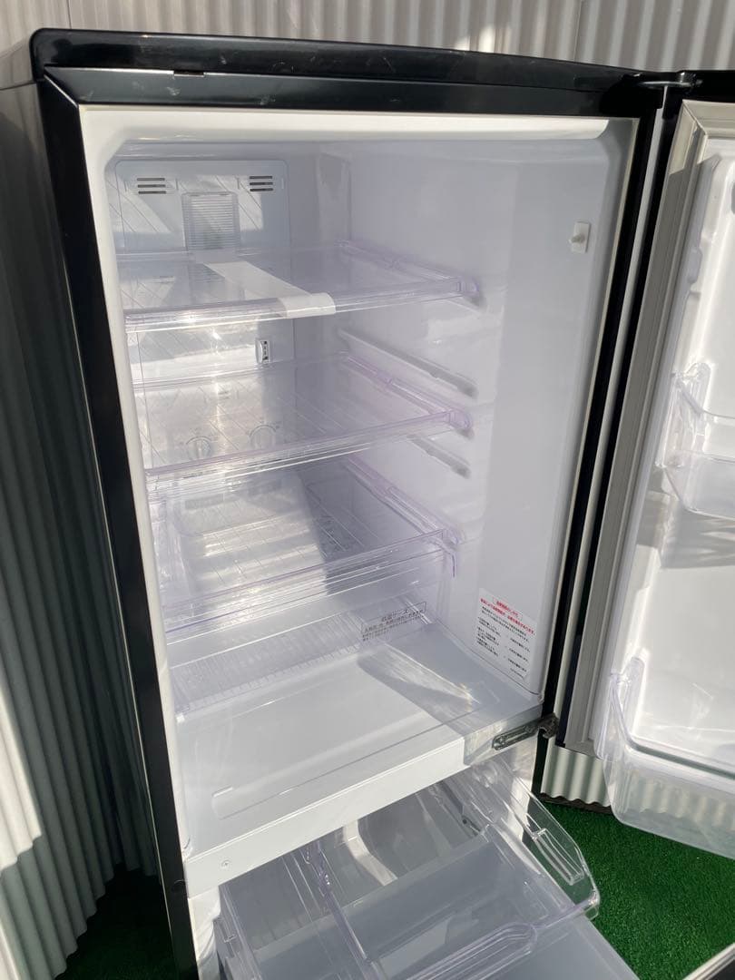 962 三菱 2ドア冷蔵庫 146L ブラック 自動霜取り 一人暮らし 単身