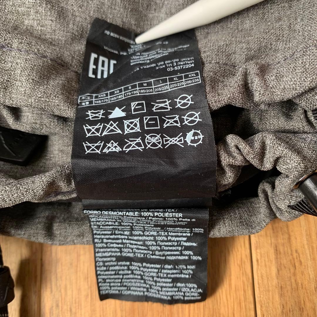 バートンBURTON GORE-TEXスノーボード用グローブ グレー