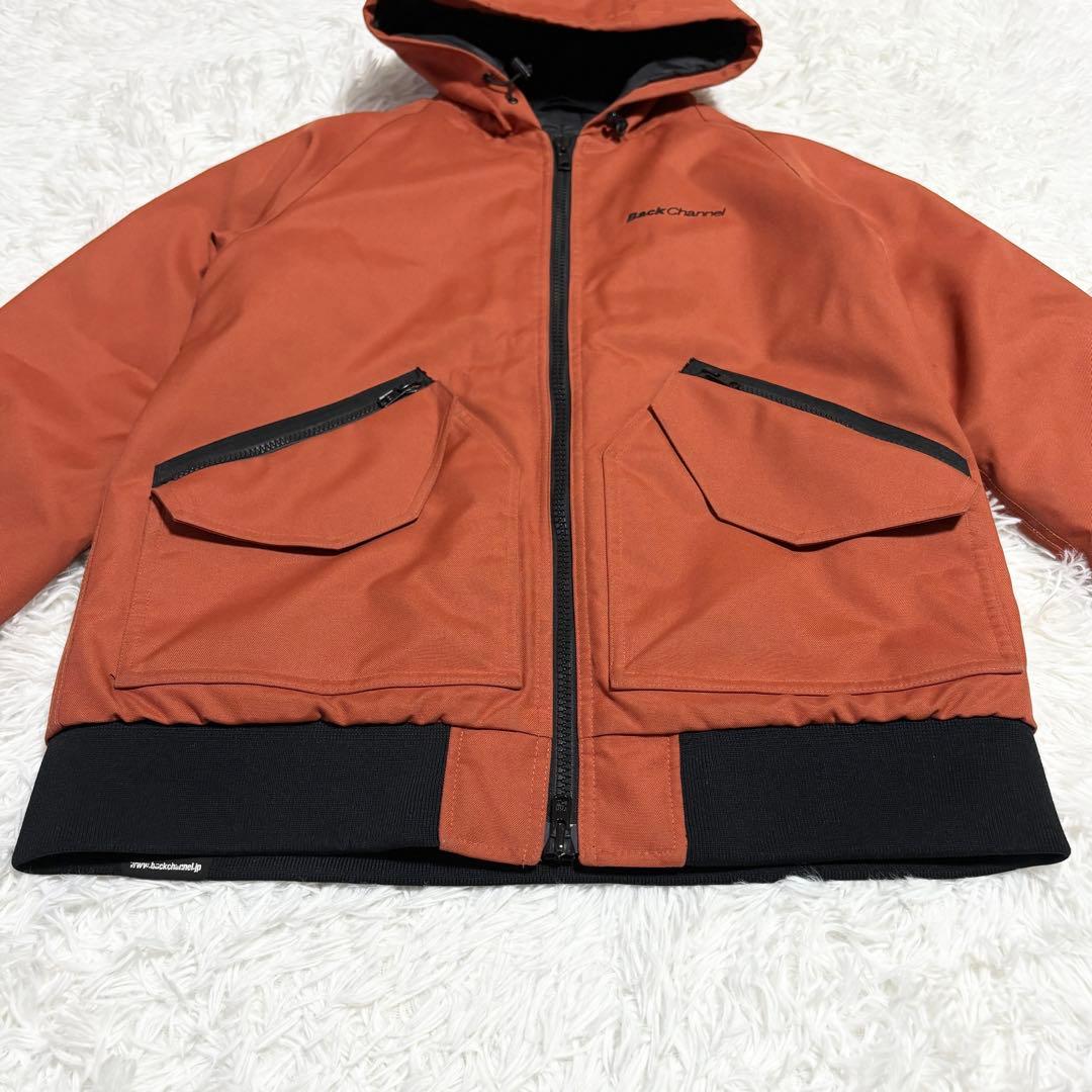 BACKCHANNEL CORDURA HOODED JACKET オレンジ L