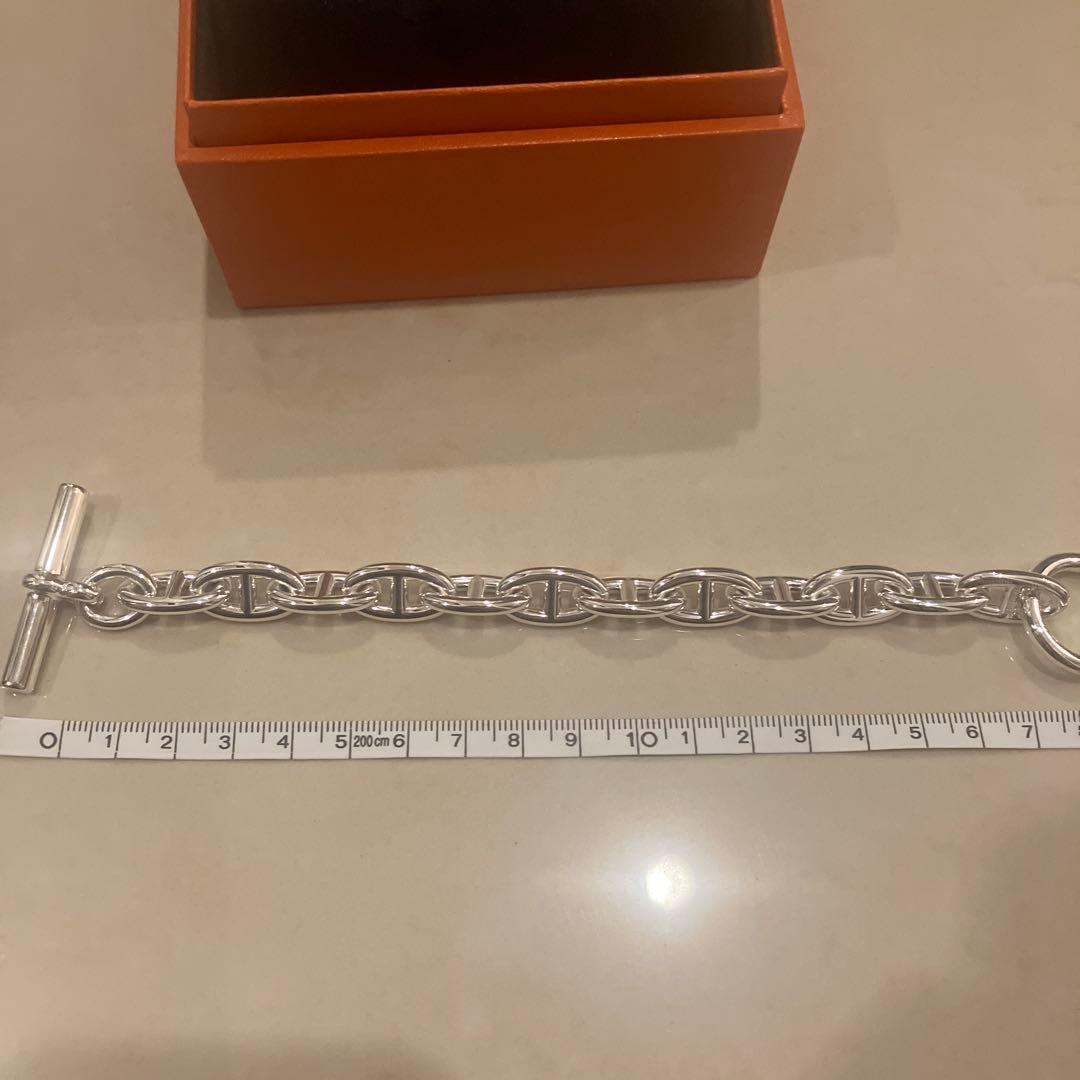 ロゼット様！新品未使用 HERMES シェーヌダンクル ブレスレット GM 12