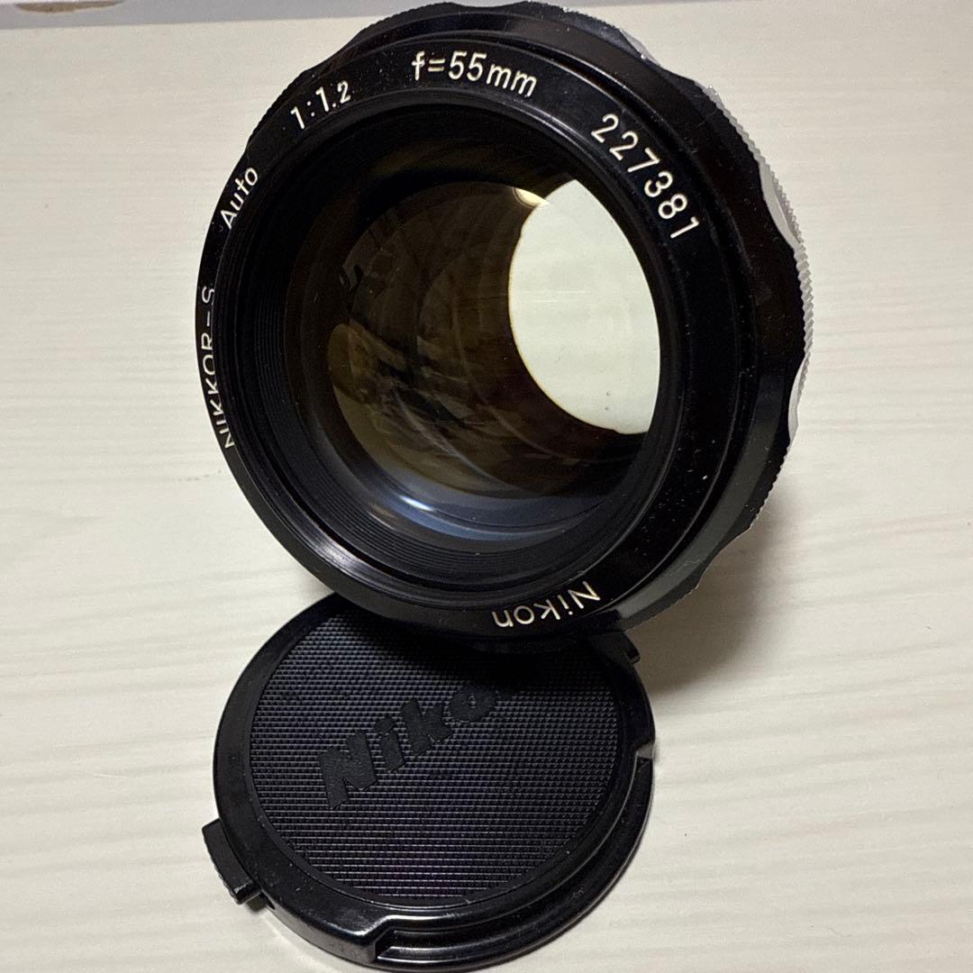 ニッコール-S Auto 55mm f/1.2 単焦点レンズ