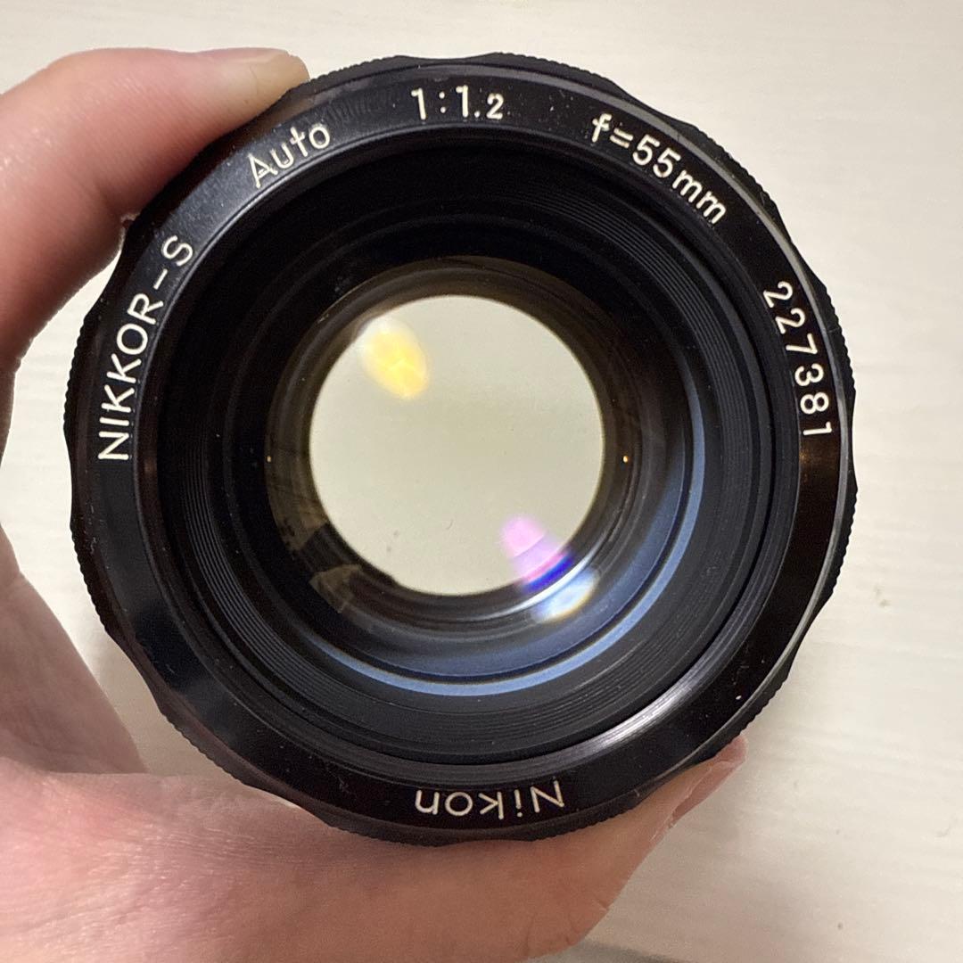 ニッコール-S Auto 55mm f/1.2 単焦点レンズ