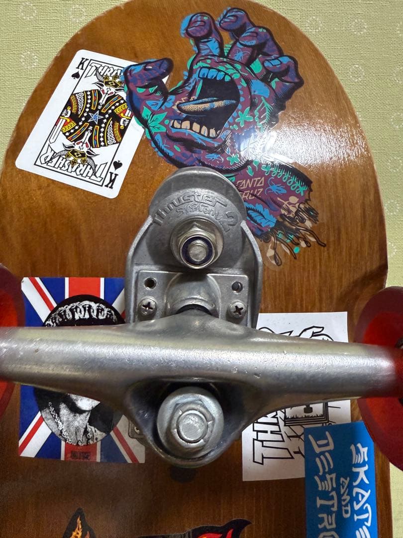 スケボー街乗り用コンプリート9インチ