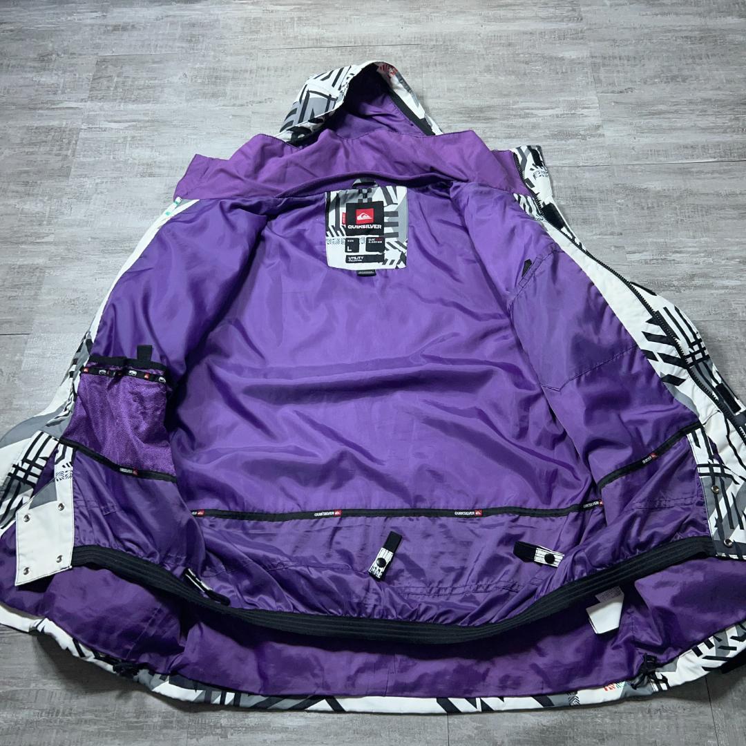 美品 QUIKSILVER スノーボードウェア セット クイックシルバー
