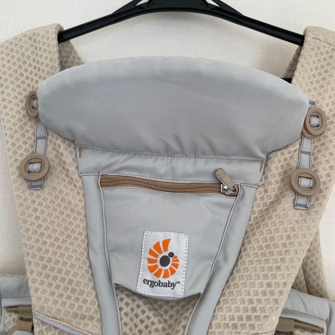 【美品✨】エルゴ 抱っこ紐 オムニブリーズ Ergobaby サンドベージュ