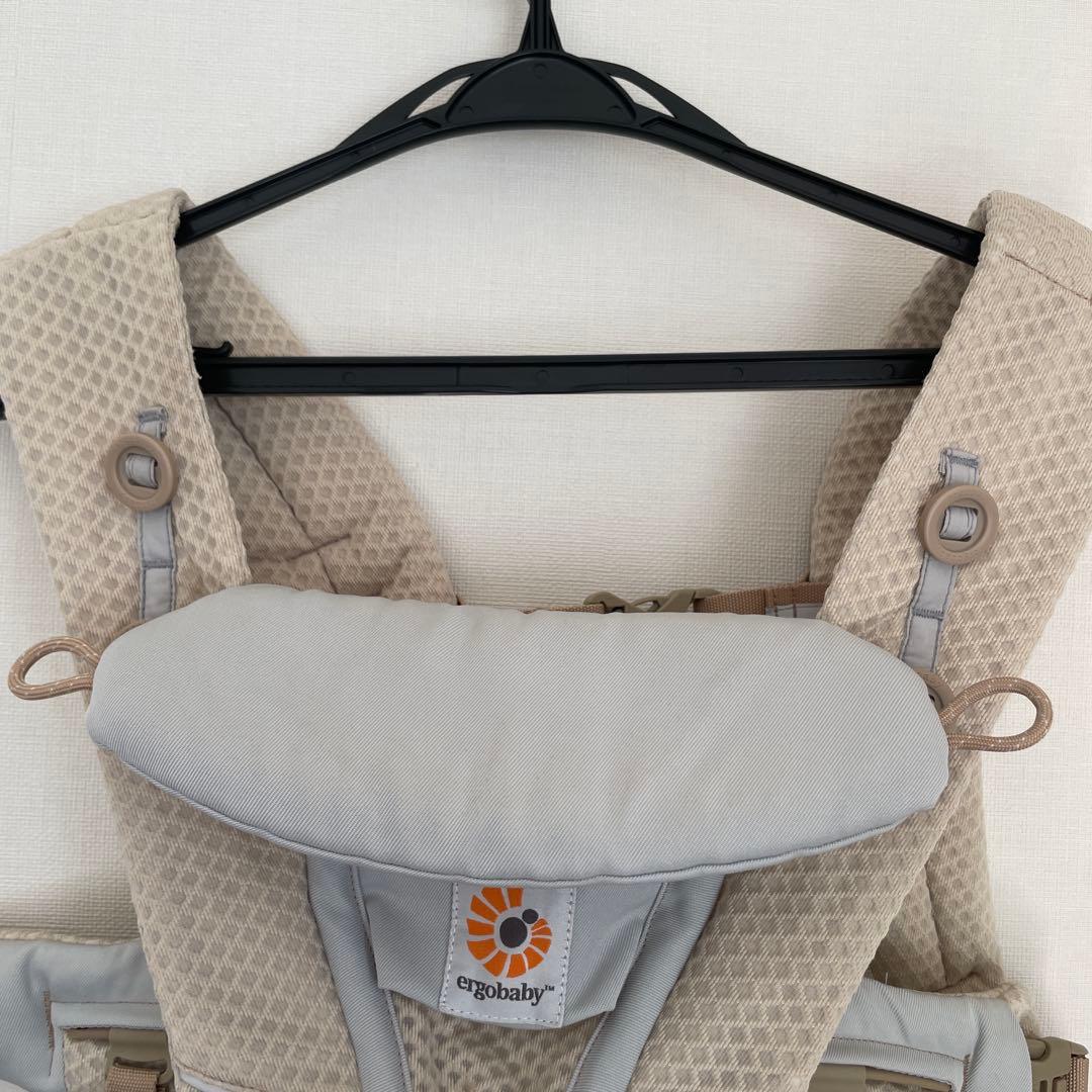 【美品✨】エルゴ 抱っこ紐 オムニブリーズ Ergobaby サンドベージュ