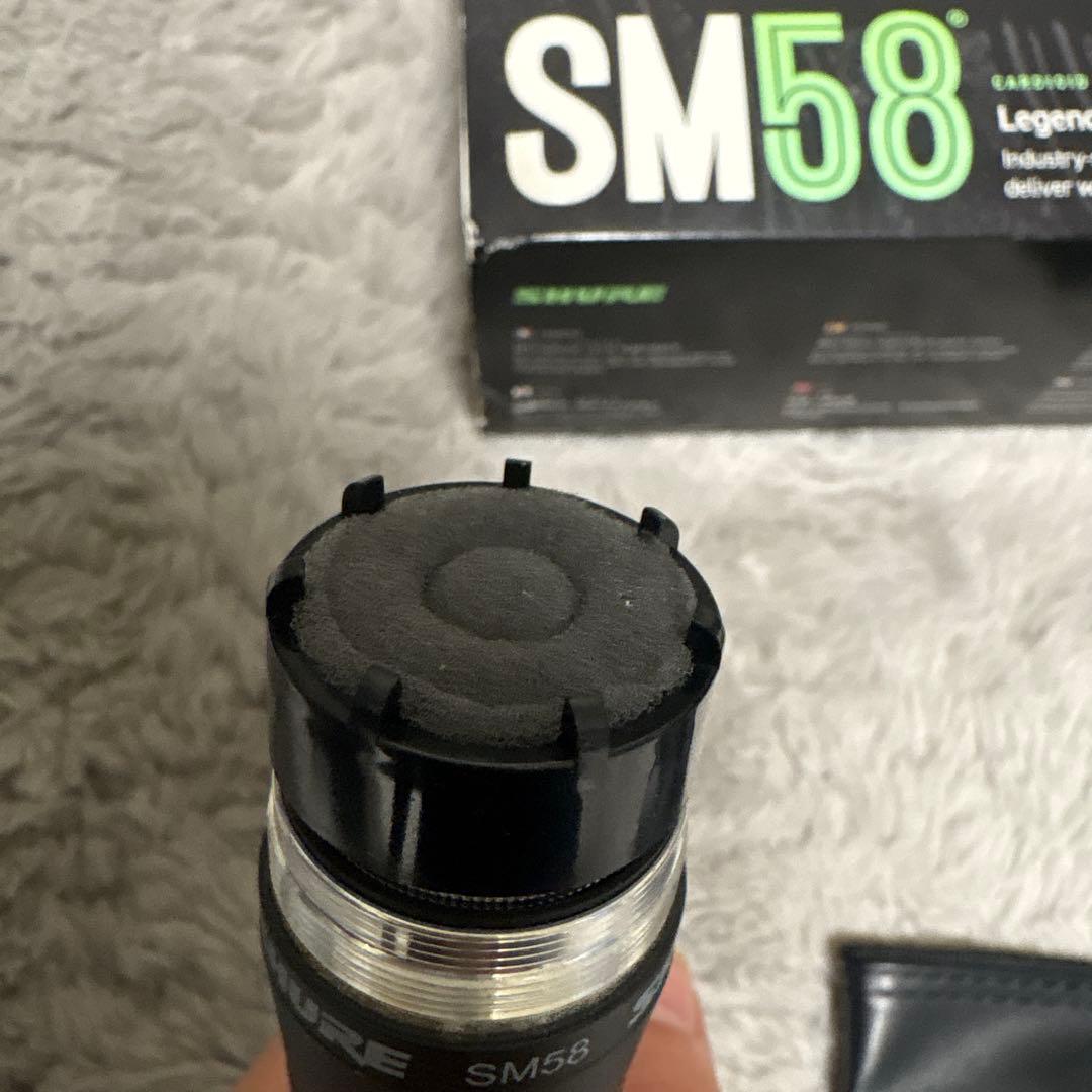【ricky】SHURE SM58 ダイナミックマイク＆ケーブルセット
