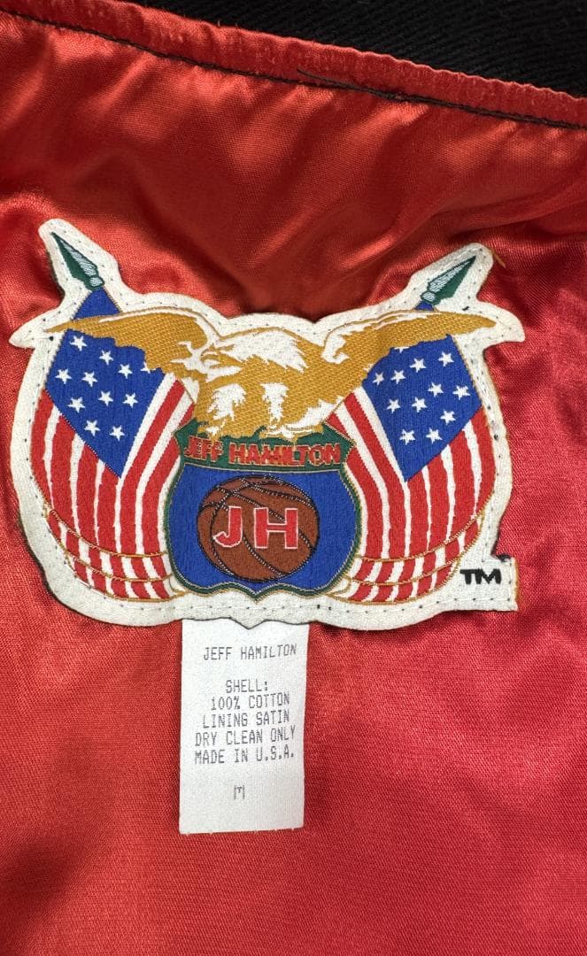 ★JEFF HAMILTON ジェフハミルトン シカゴブルズ ジャケット