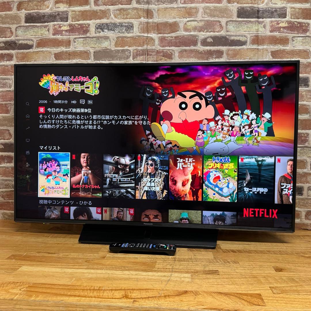 パナソニック 49V型 4K 液晶テレビ スマートビエラ TH-49HX850