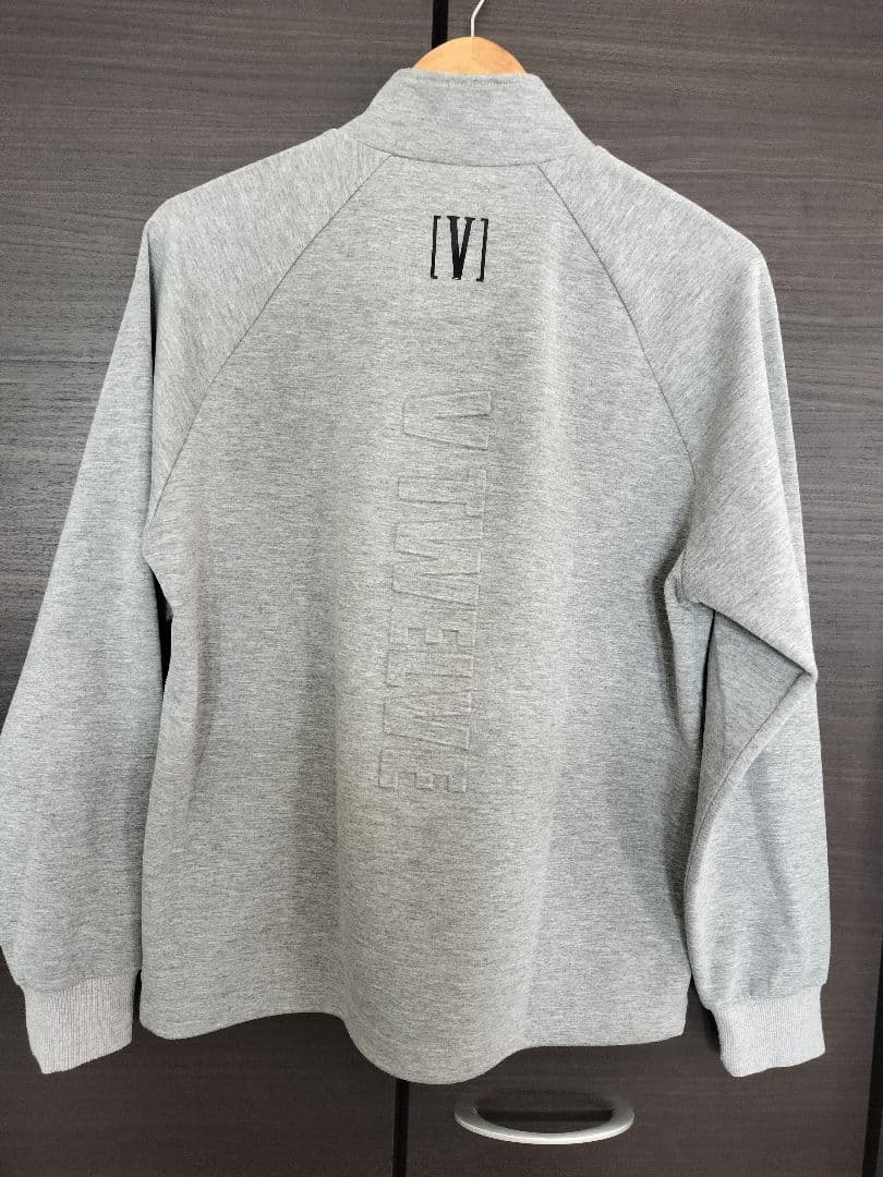 値下げ中【V12】メンズ ゴルフ 秋冬ウエア スウェット セット グレー系