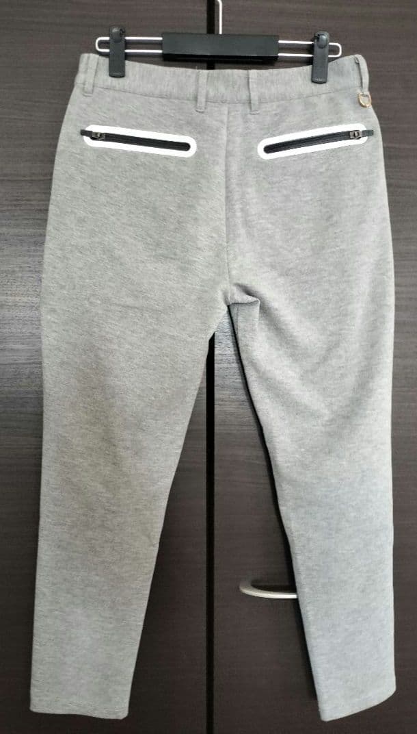 値下げ中【V12】メンズ ゴルフ 秋冬ウエア スウェット セット グレー系