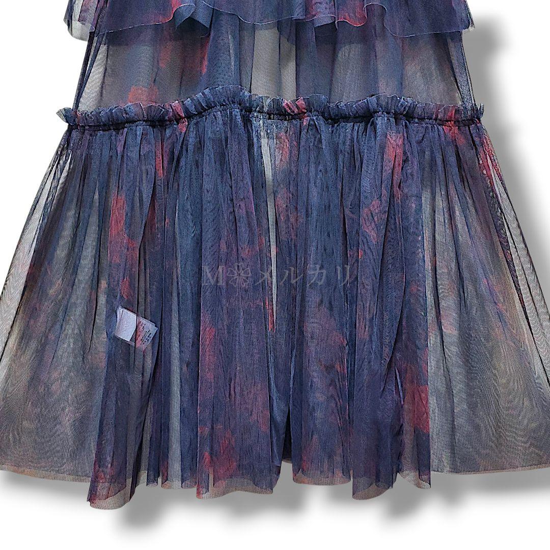 即完売美品✨サスツキチュールベルトスカートHAREハーネスシアーレイヤード春ハレ