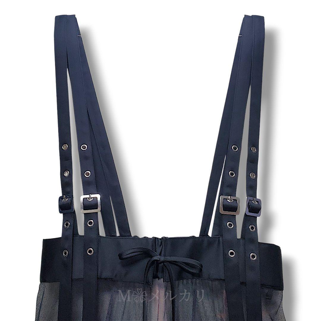 即完売美品✨サスツキチュールベルトスカートHAREハーネスシアーレイヤード春ハレ