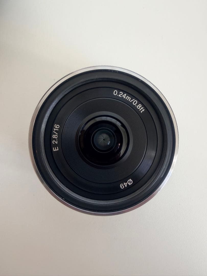 SONY E 単焦点 SEL16F28 & 魚眼コンバータ VCL-ECF1