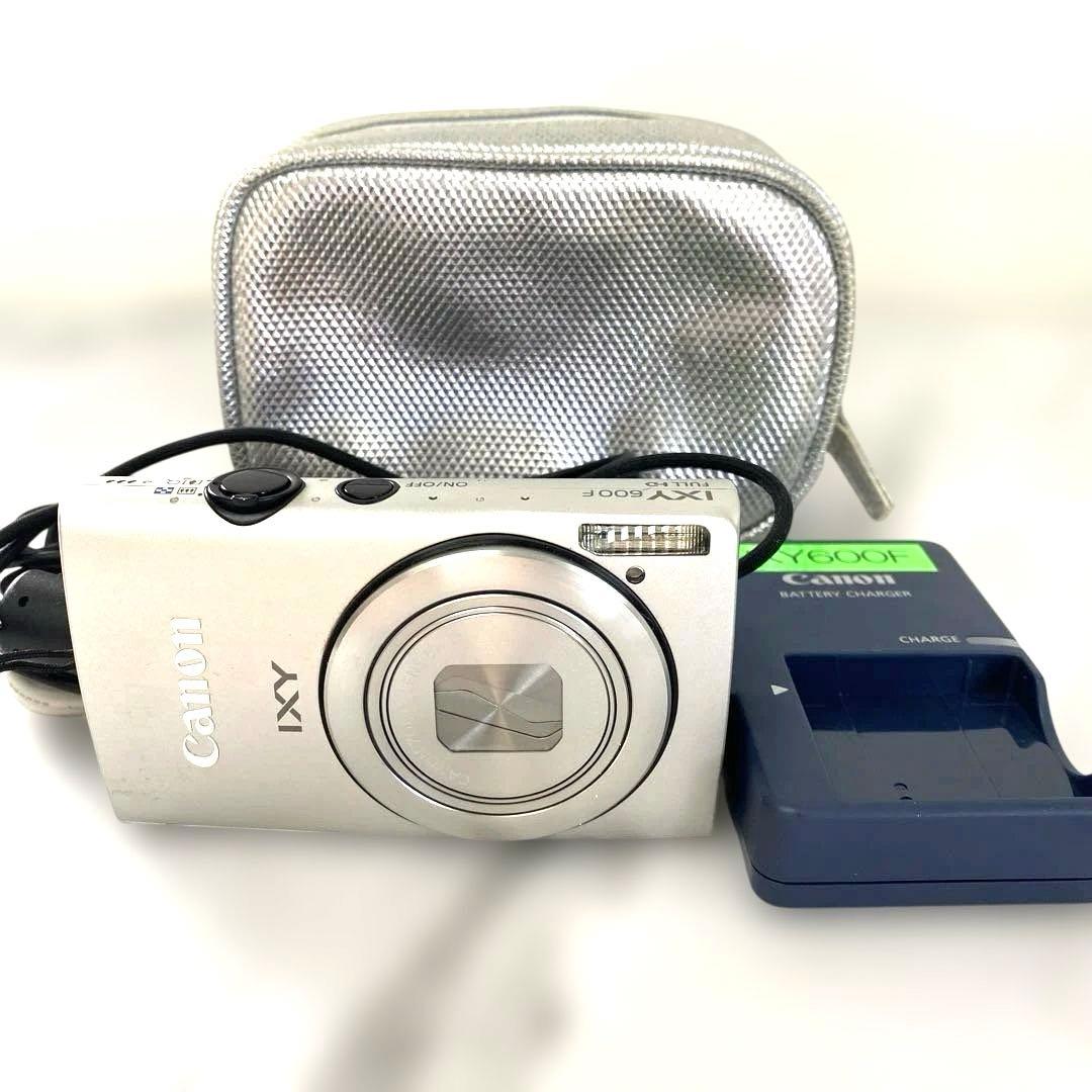 # Canon IXY 600F シルバー 本体と充電器付き