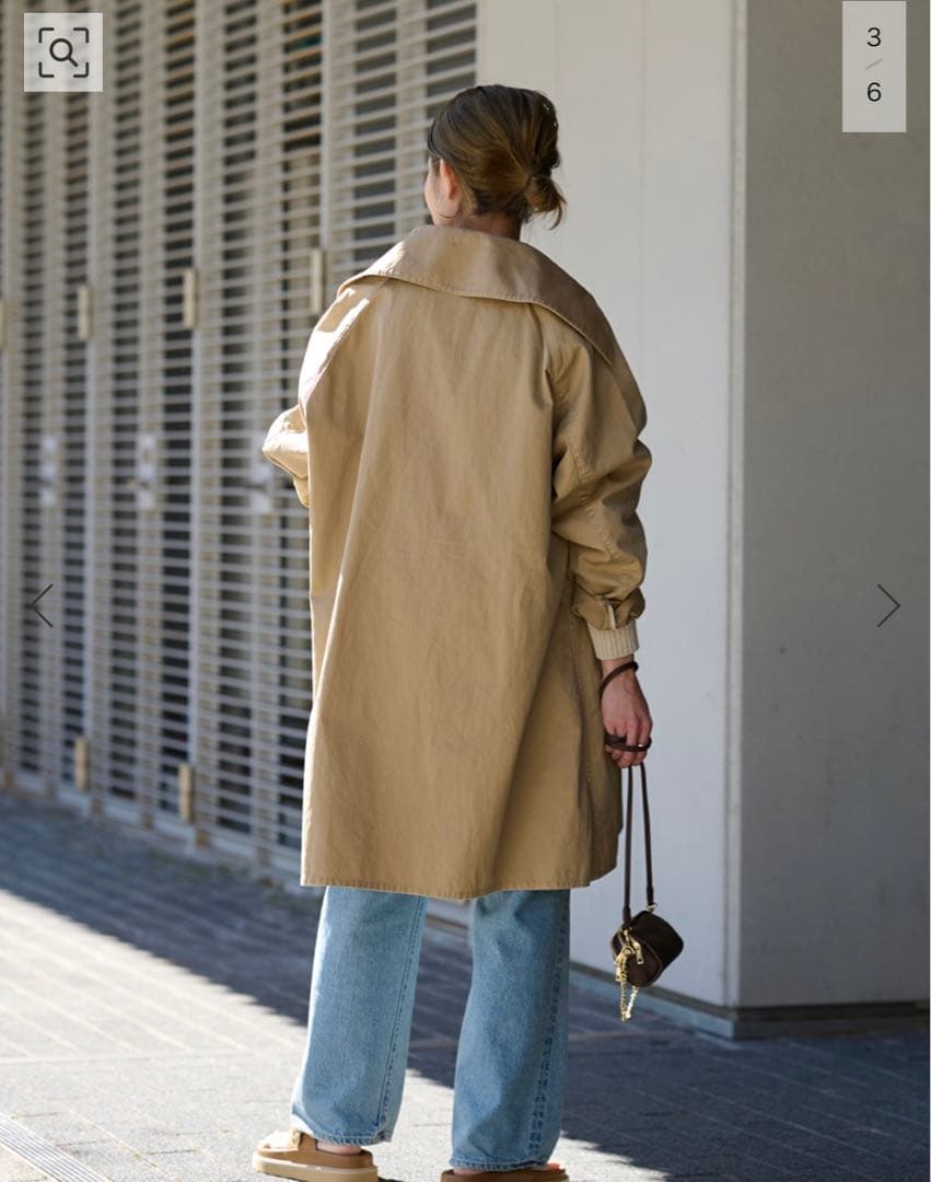 バブアー 別注OVER SIZE BEAUFORT BIG COLLAR