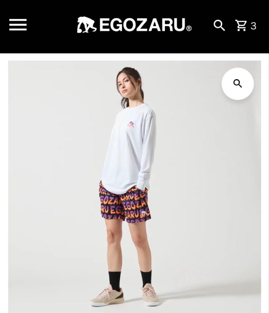 EGOZARU 長袖シャツ ホワイト