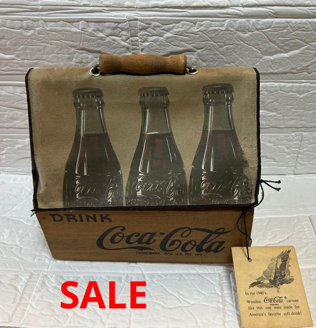 REPRO US コカコーラCoca-Colaビンテージケースデッドストック