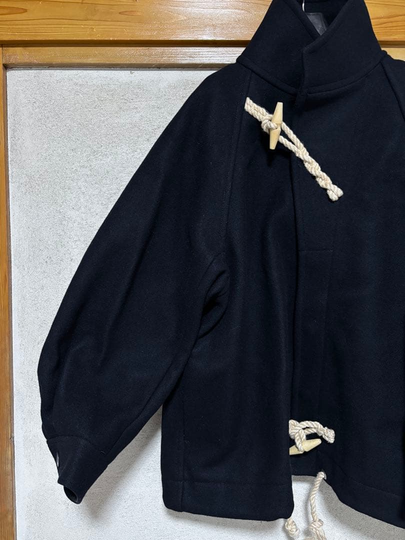 HYKE ダッフルコート ブラック　サイズ2 ハイク