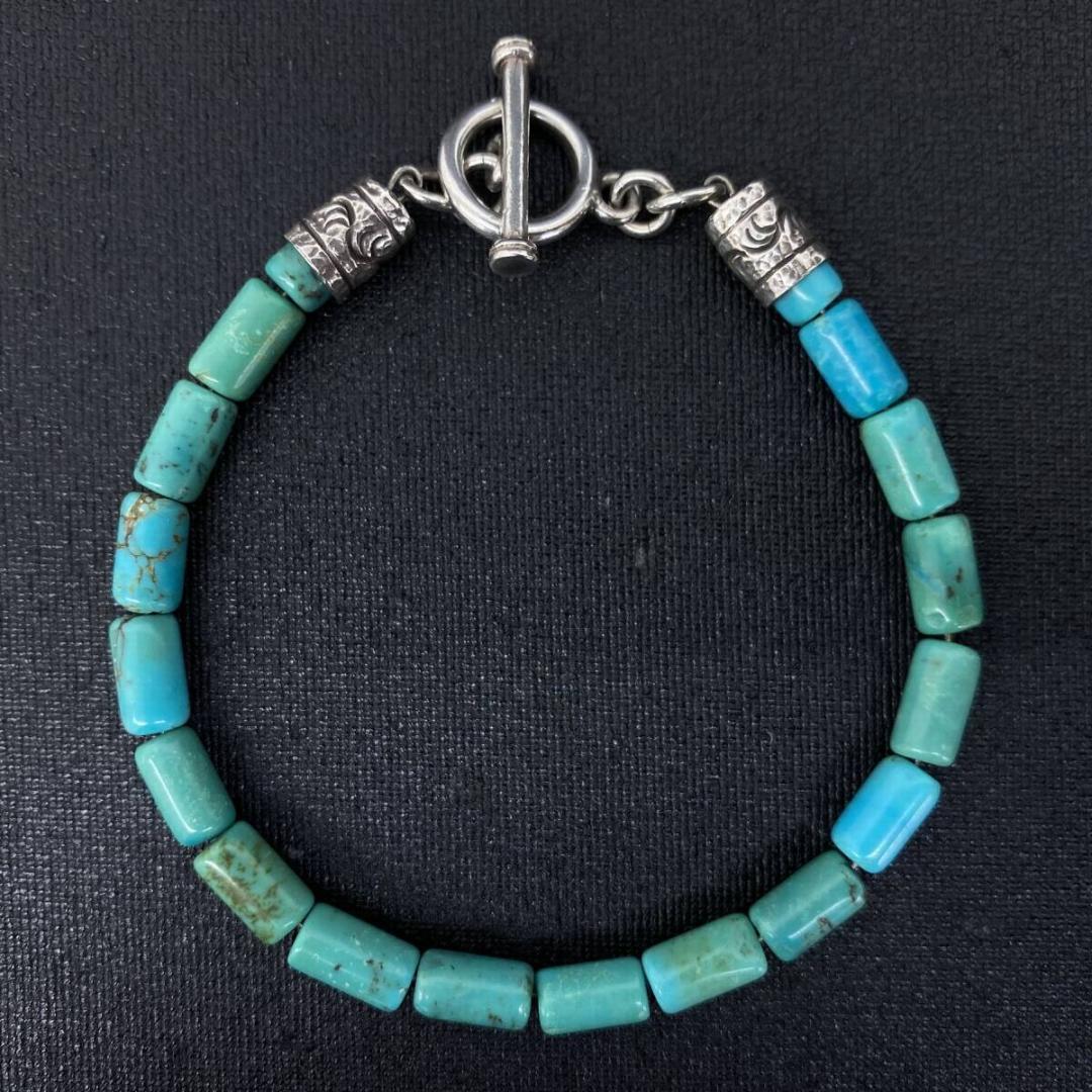 ARIZONA FREEDOM シルバー925 ターコイズビーズブレスレット