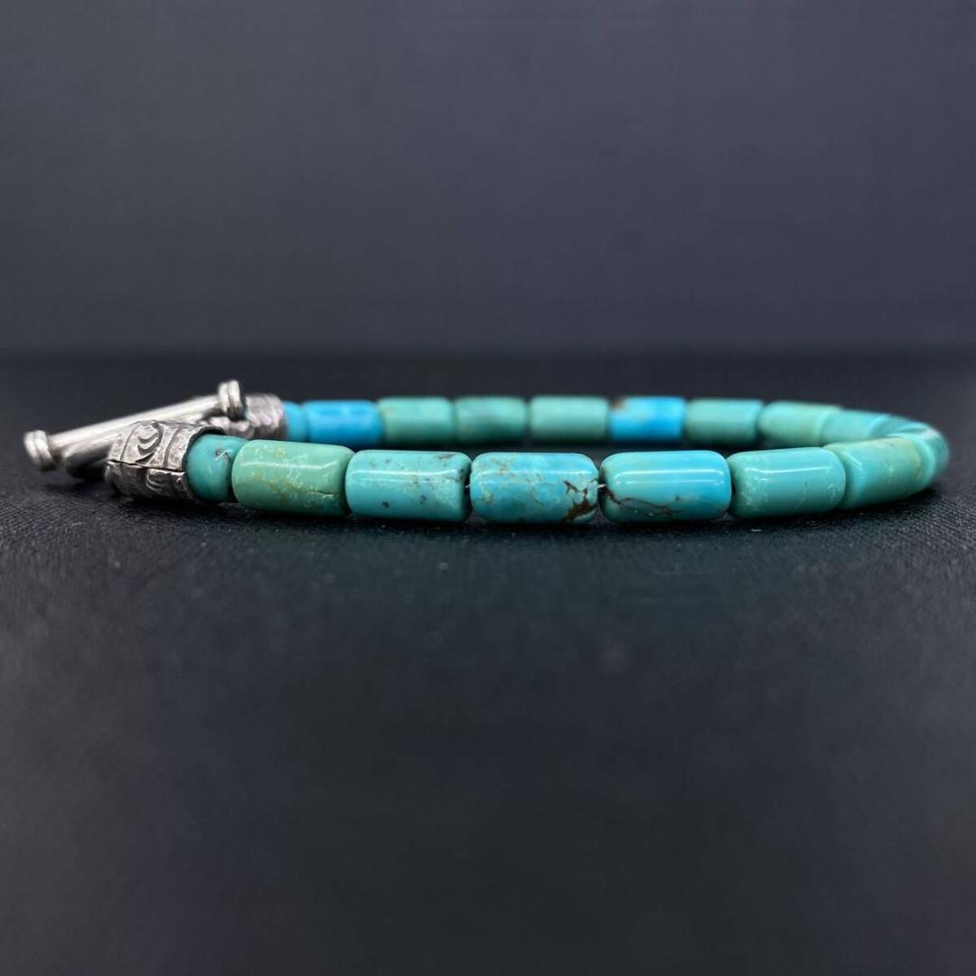 ARIZONA FREEDOM シルバー925 ターコイズビーズブレスレット