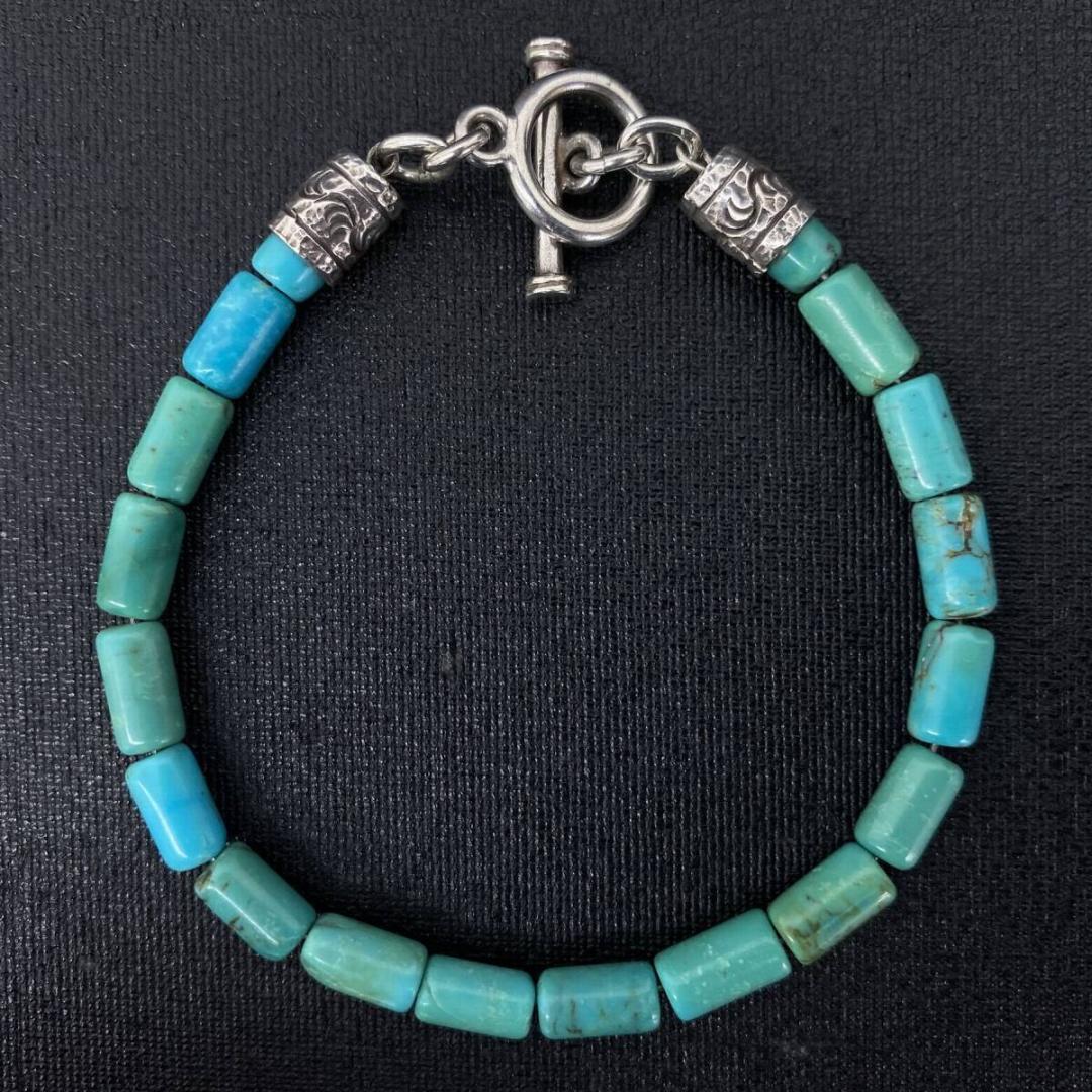 ARIZONA FREEDOM シルバー925 ターコイズビーズブレスレット